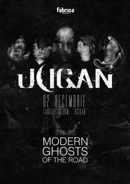 Poster eveniment Ucigan - lansare album