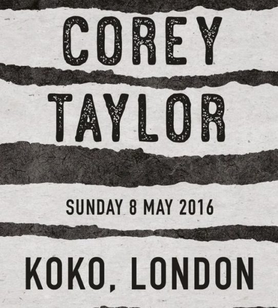 Corey Taylor Live at Koko London