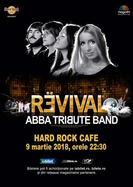 Poster eveniment ABBA Tribute Band – Revival
