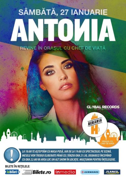 Poster eveniment Antonia