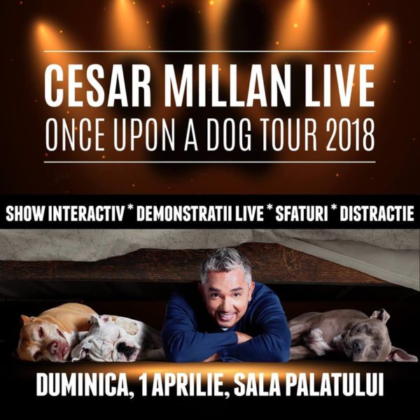 Poster eveniment Cesar Millan Live - Once Upon a Dog