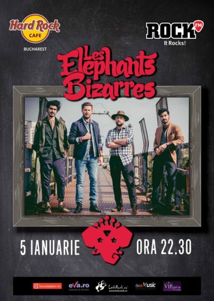 Poster eveniment Les Elephants Bizarres