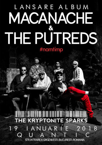 Poster eveniment Macanache & The Putreds - lansare de album