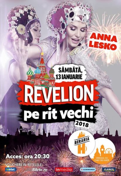 Poster eveniment Revelion pe rit vechi 2018