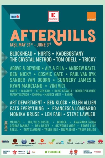 Poster eveniment Afterhills Music & After Festival 2018