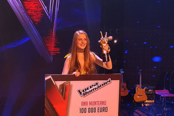 Ana Munteanu, câștigătoarea emisiunii Vocea României 2017