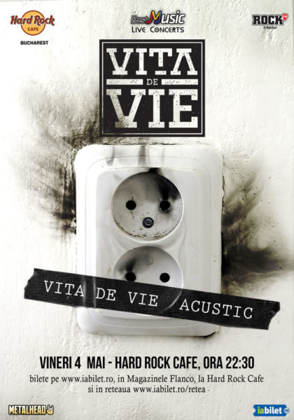 Poster eveniment Vița de Vie - acustic