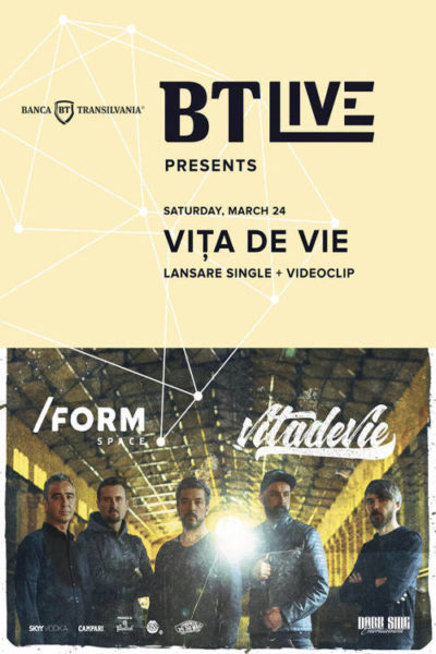 Poster eveniment BT Live: Vița de Vie