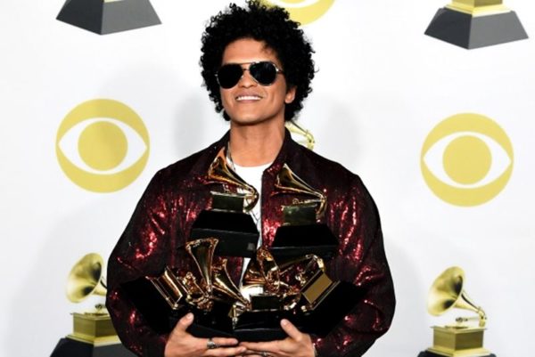 Bruno Mars, marele câștigător al premiilor Grammy 2018