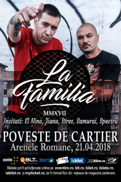 Poster eveniment La Familia - \"Poveste de Cartier\"