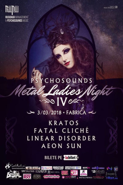 Poster eveniment Psychosounds Metal Ladies Night IV