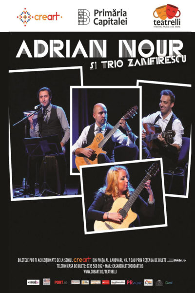 Poster eveniment Adrian Nour & Trio Zamfirescu