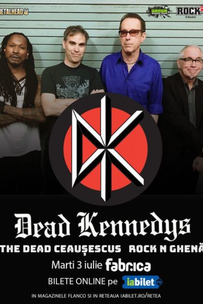 Poster eveniment Dead Kennedys - SOLD OUT
