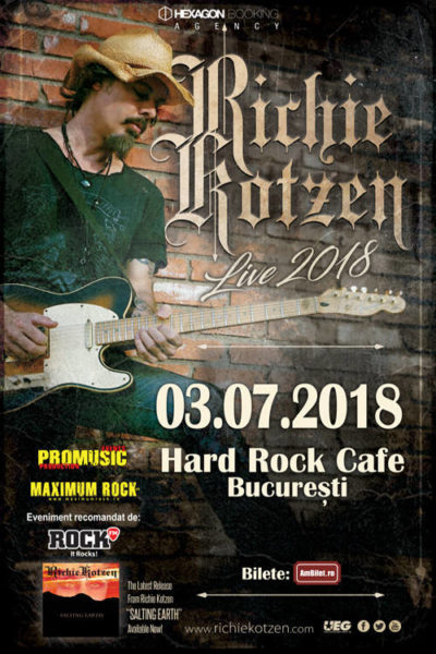 Poster eveniment Richie Kotzen