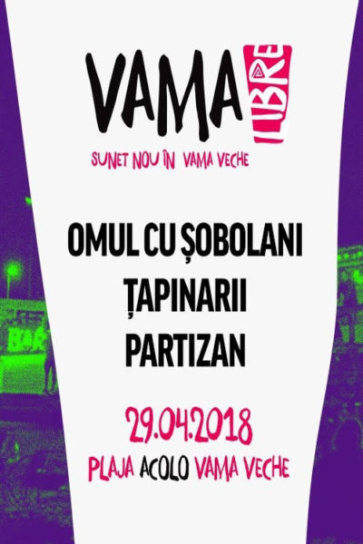 Poster eveniment WarmUp pentru Vama Libre