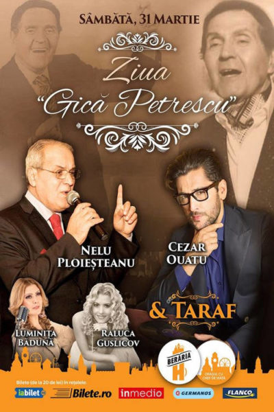 Poster eveniment Ziua \"Gică Petrescu\"