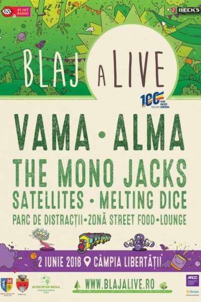 Poster eveniment Blaj aLive Festival 2018