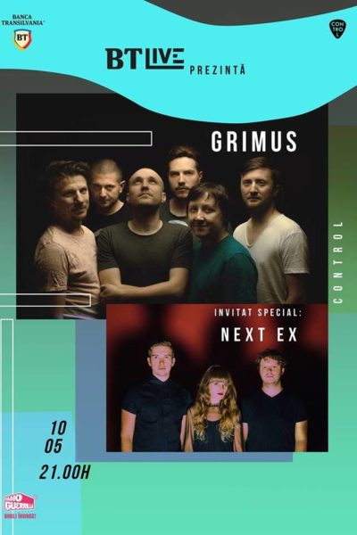 Poster eveniment BT Live: Grimus / Next Ex