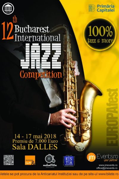 Poster eveniment EUROPAfest - Bucharest International Jazz Competition 2018