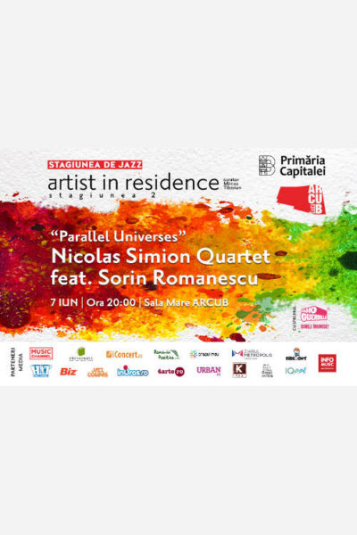 Poster eveniment Nicolas Simion Quartet feat. Sorin Romanescu