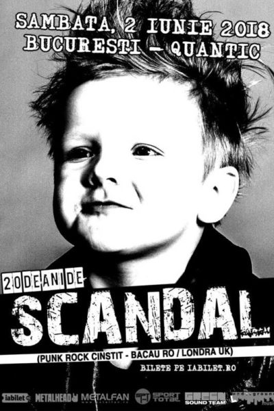 Poster eveniment Scandal - concert aniversar