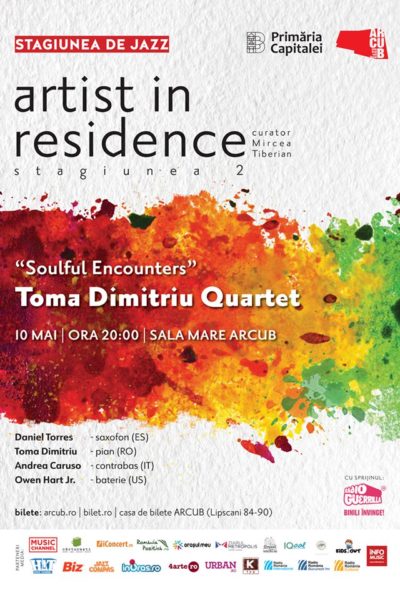 Poster eveniment Toma Dimitriu Quartet