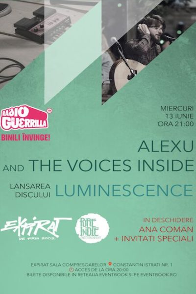 Poster eveniment Alexu and The Voices Inside