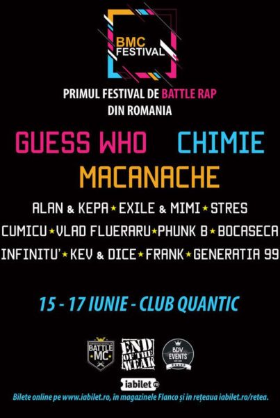 Poster eveniment BMC Fest