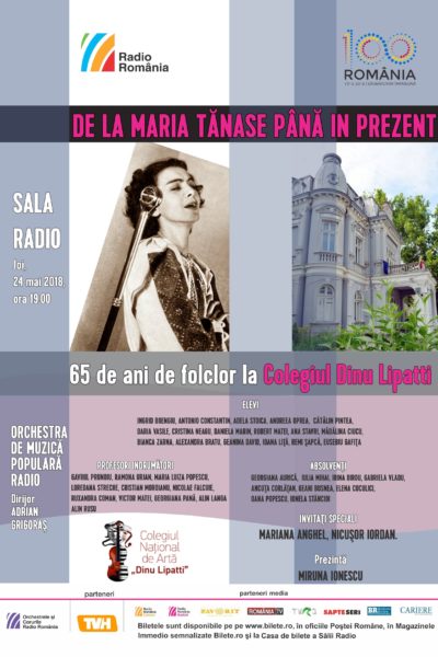 Poster eveniment De la Maria Tănase până în prezent
