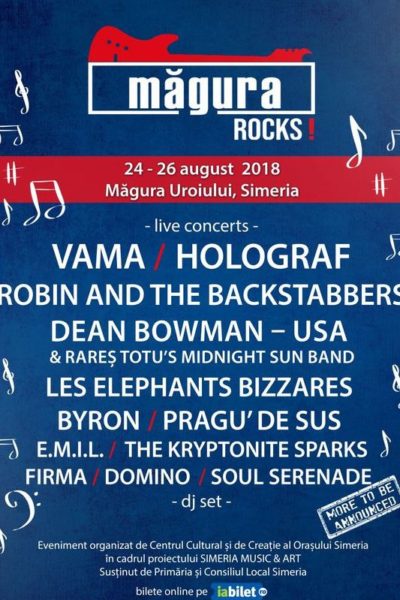 Poster eveniment Măgura Rocks 2018