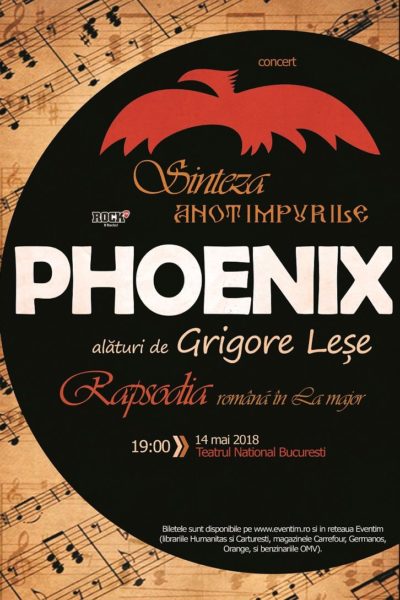 Poster eveniment Phoenix & Grigore Leșe