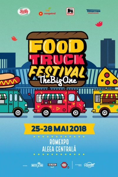Poster eveniment Bucharest Food Truck Festival 2018