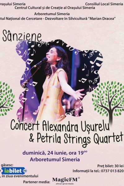 Poster eveniment Alexandra Ușurelu