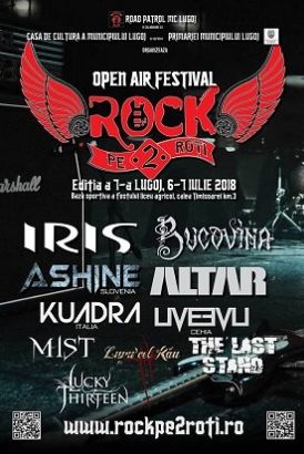 Poster eveniment Rock pe 2Roți open air festival 2018