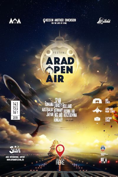 Poster eveniment Arad Open Air Festival 2018