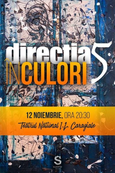 Poster eveniment Direcția 5 - În culori