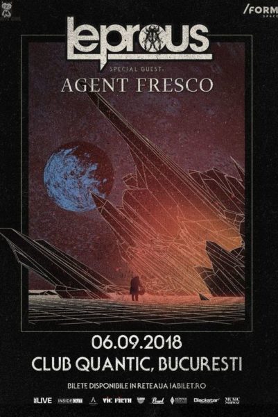 Poster eveniment Leprous / Agent Fresco