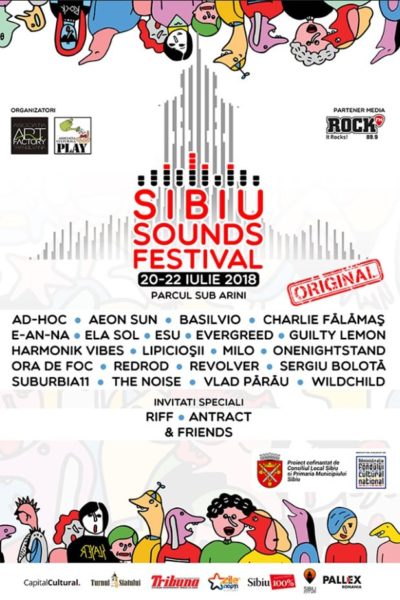 Poster eveniment Sibiu Sounds Festival 2018