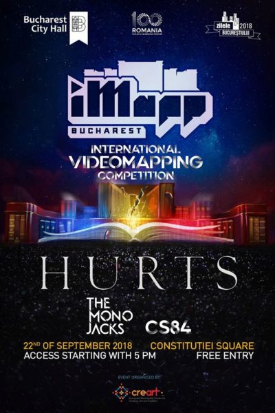 Poster eveniment iMapp Bucharest 2018 & concert Hurts