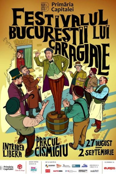 Poster eveniment Bucureștii lui Caragiale