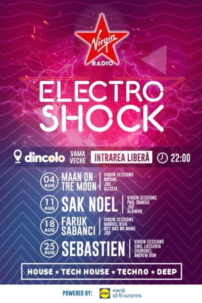 Poster eveniment ElectroShock: Sebastien