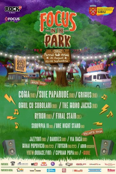 Poster eveniment Focus in The Park 2018