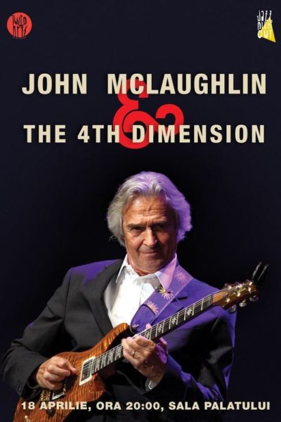 Poster eveniment John McLaughlin & 4th Dimension
