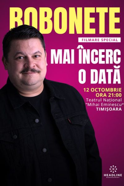 Poster eveniment Mihai Bobonete - Mai încerc o dată