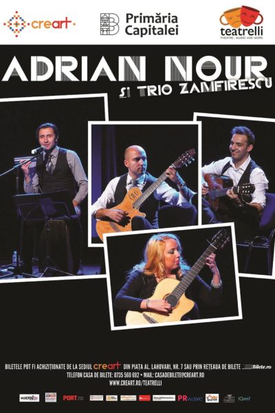 Poster eveniment Adrian Nour & Trio Zamfirescu