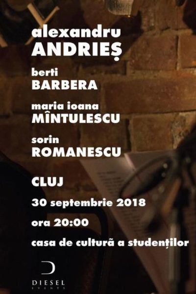 Poster eveniment Alexandru Andrieș