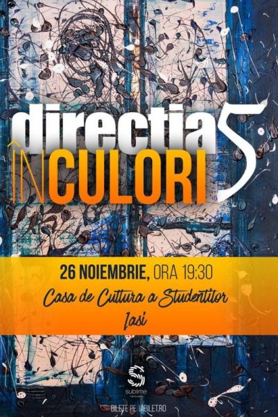 Poster eveniment Direcția 5 - În culori