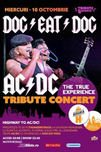 Poster eveniment Dog eat Dog - AC/DC Tribute