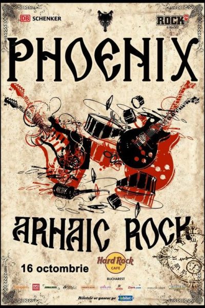 Poster eveniment Phoenix - Arhaic Rock