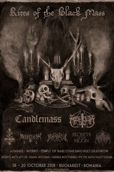 Poster eveniment Rites of the Black Mass 2018